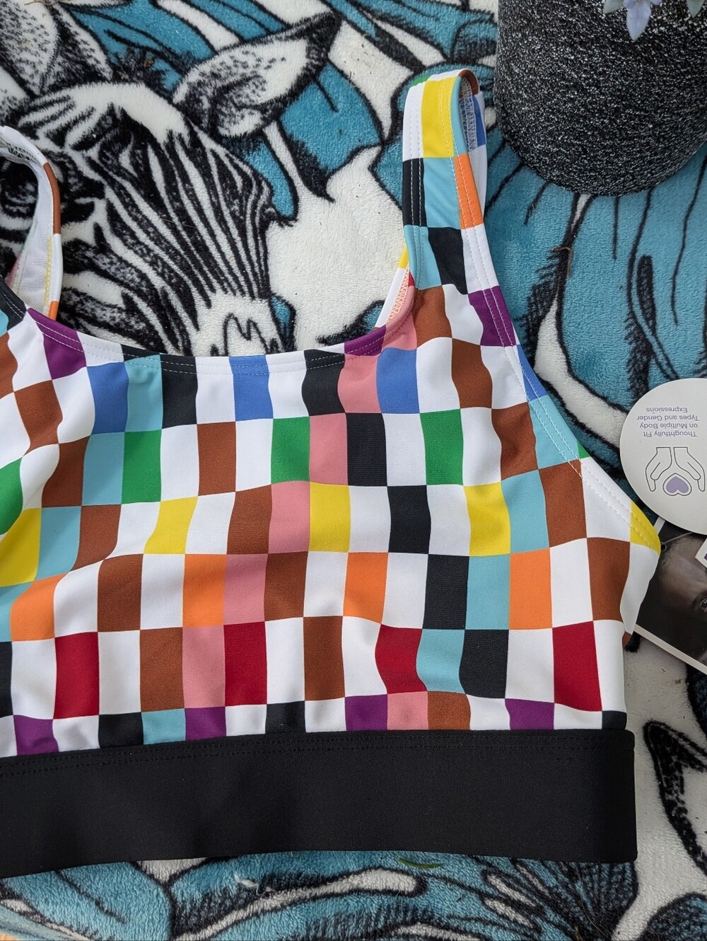 Humankind Multicolor Pride Tag - Rainbow Accent